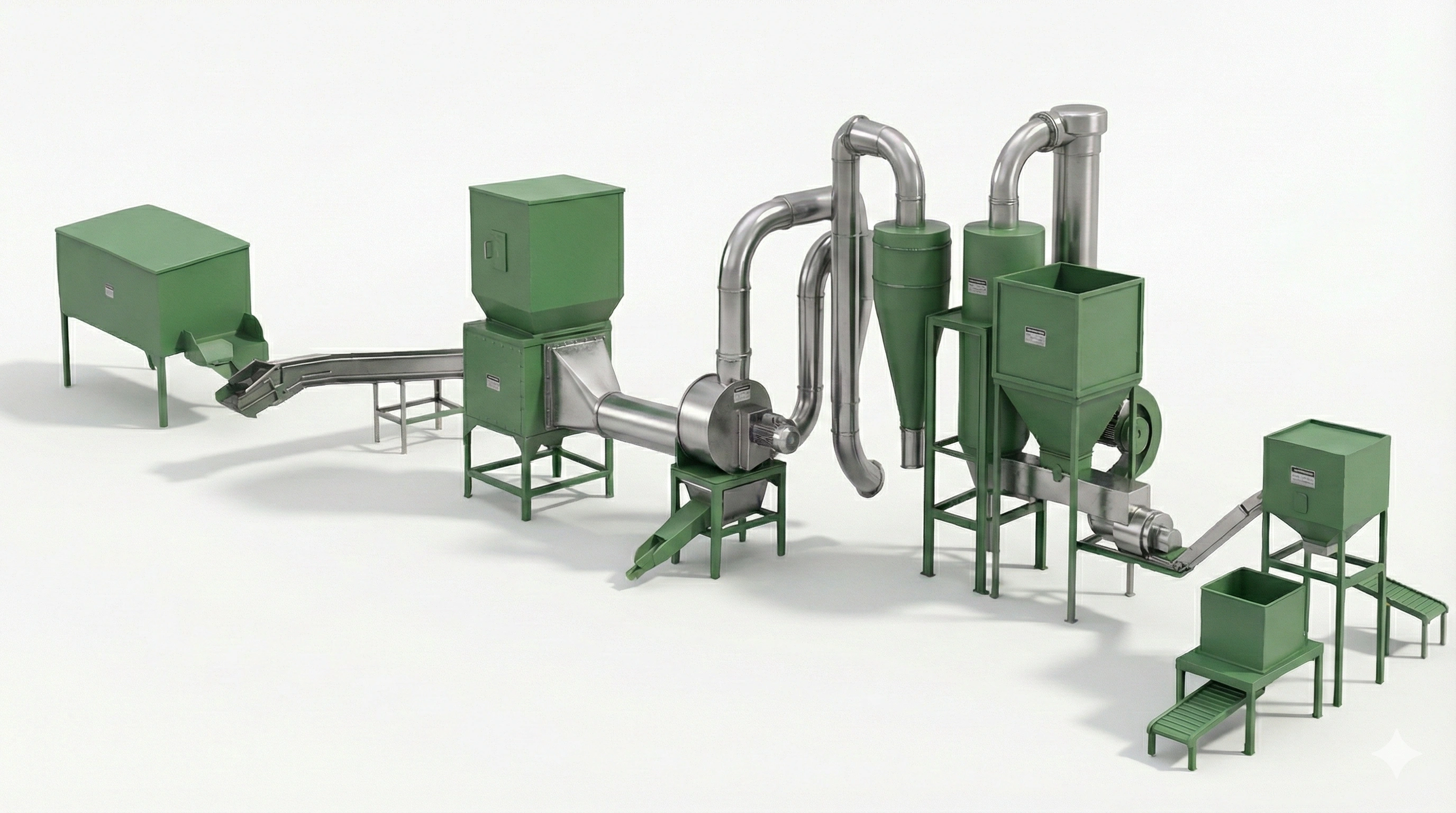 Biomass Pellet Production Process